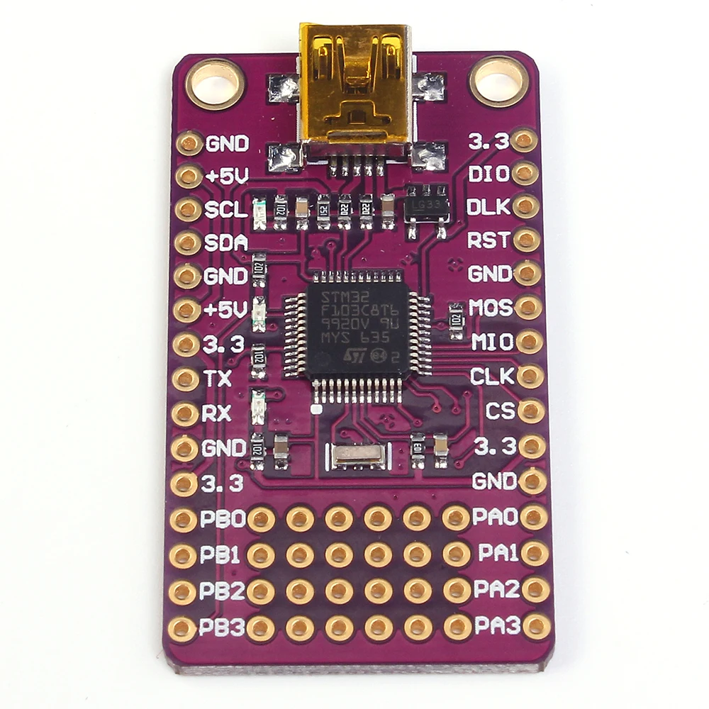 CJMCU 1308 STM32F103C8T6 ST MCU развитию Модуль ARM STM32 32 бит Cortex TM M3 процессор USB интерфейс|development
