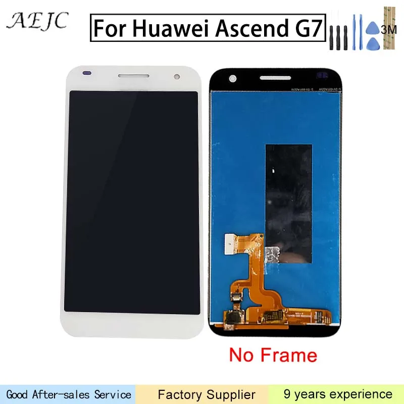 5 ''для Huawei G7 ЖК дисплей кодирующий преобразователь сенсорного экрана в сборе