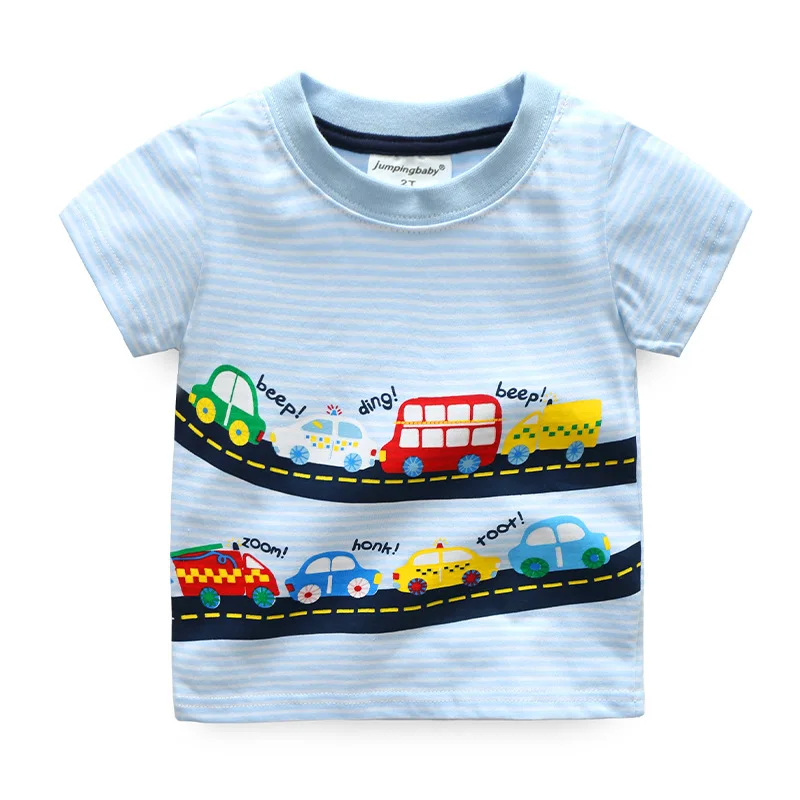 Футболка для мальчиков футболка с изображением автомобиля Camiseta Koszulka летний топ Koszulki Meskie, детская одежда футболка Enfant