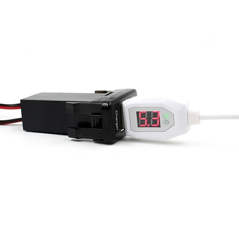 Водонепроницаемый 12В 24В мини микро USB мотоциклетный автомобильный прикуриватель