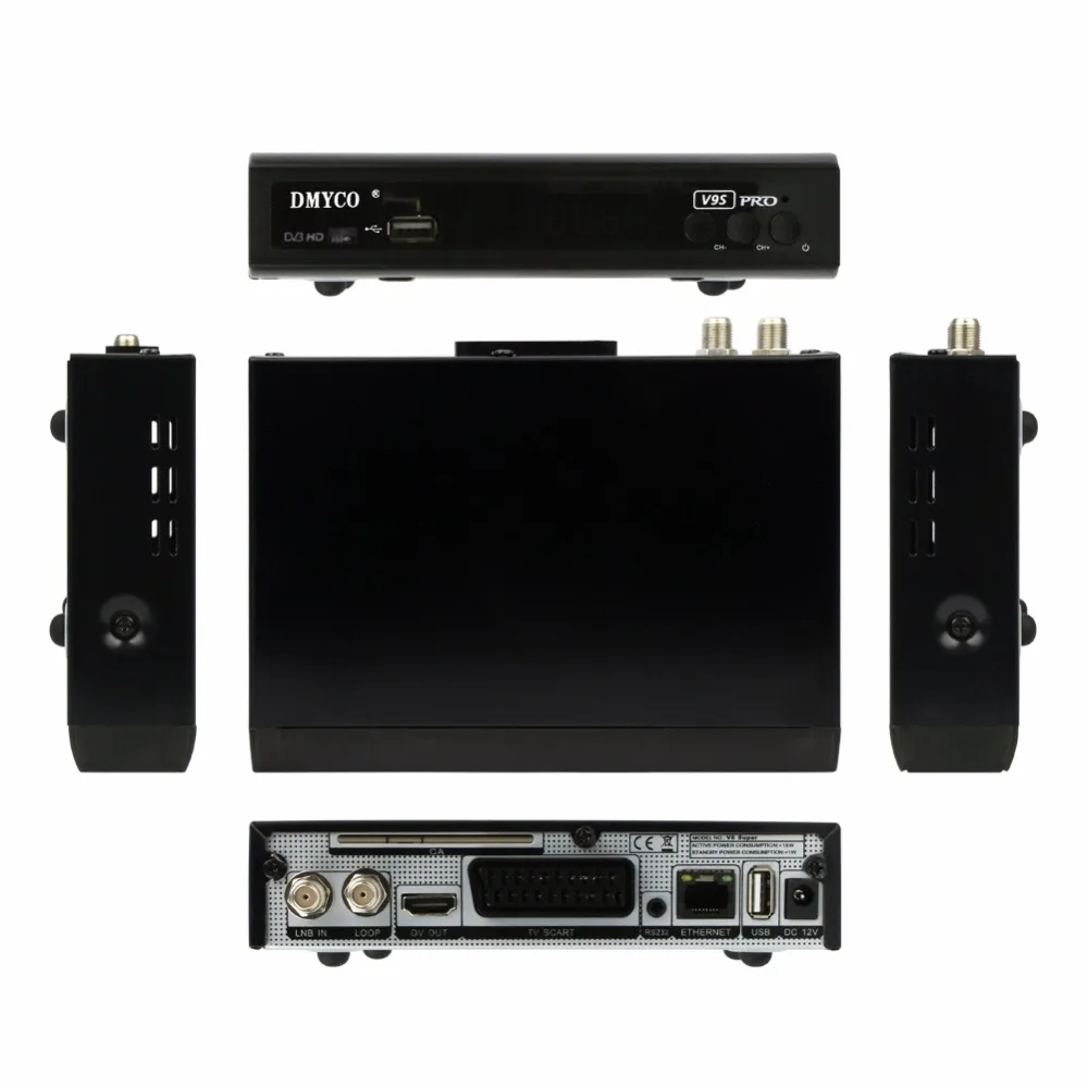 Спутниковый приемник DVB S2 V9S PRO ТВ с разрешением full HD 1080 P Поддержка BISSKey powerv USB WI FI 1
