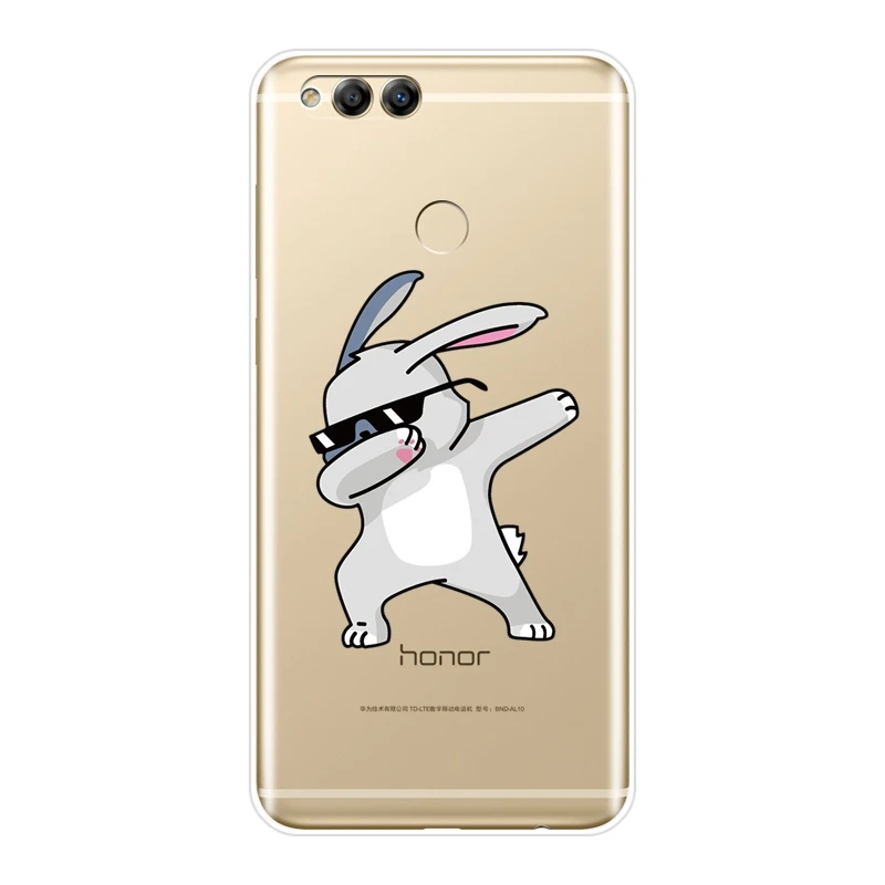 Чехол для телефона Huawei Honor 7 8 9 10 Lite 7S 7X 7A 7C Pro силиконовый мягкий чехол с кошачьим