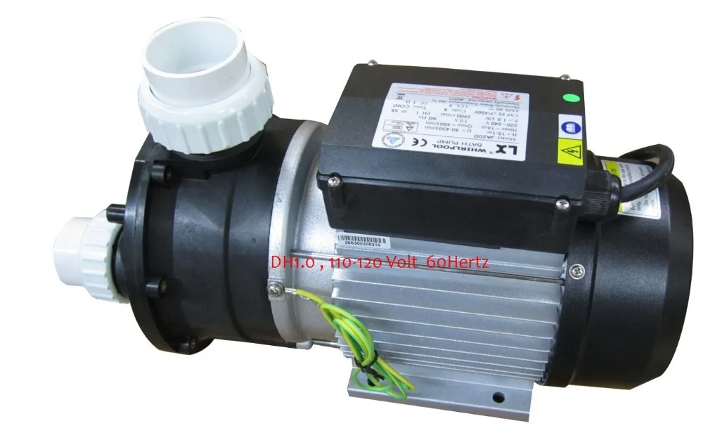 LX 1HP насос 750 Вт DH1.0 110 120 Вольт 60 Гц для США Канада Ванна Крытый замена подходит TDA100