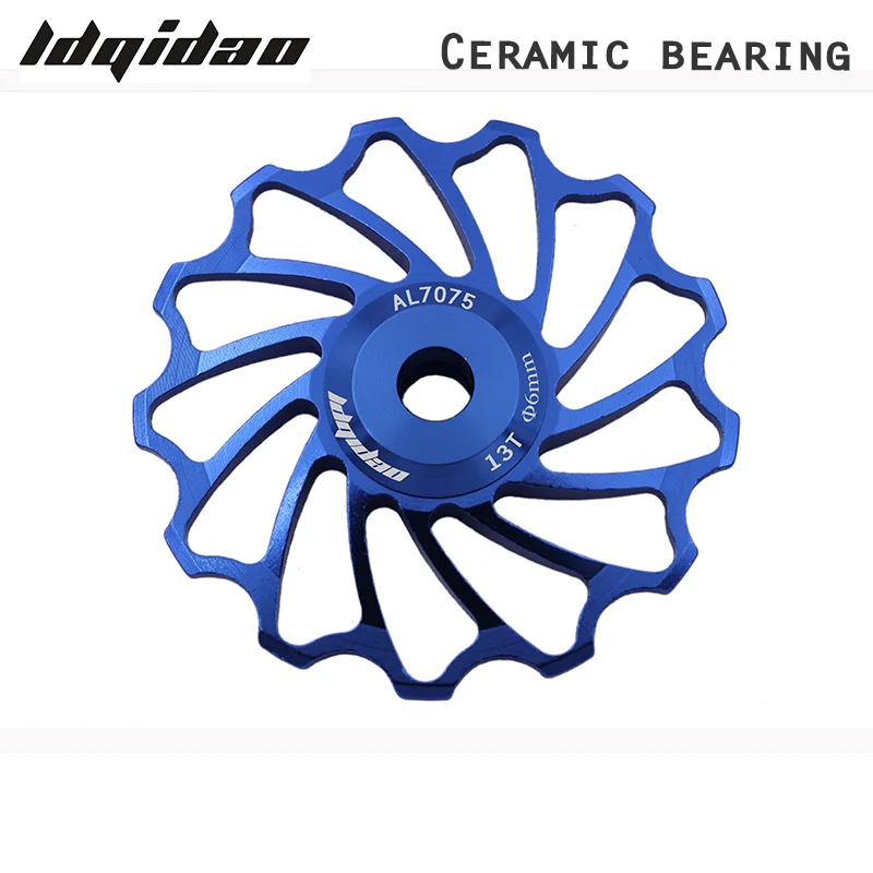 Керамический подшипник для велосипедного велосипеда роликовый шкив 13T 7005