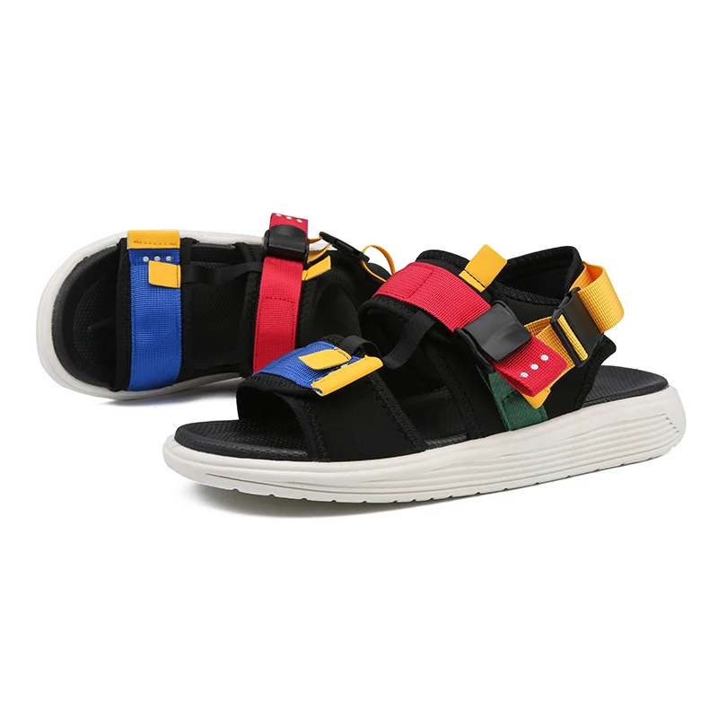 

YEINSHAARS Summer Man Sandals Outdoor Fashion Shoes Sandals for Men Comfortable Beach Sandals Mens Casual Shoes Heren Sandalen