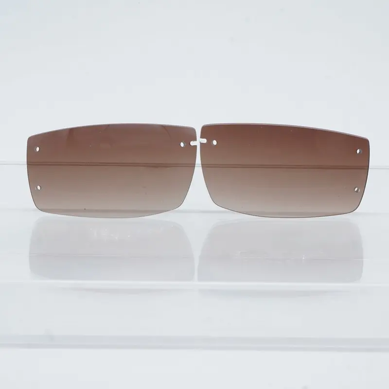 Brown Lens Небольшой объектив для 827& 828 рамка дополнительный объектив запасные части с отвертка - Цвет линз: Brown Lens