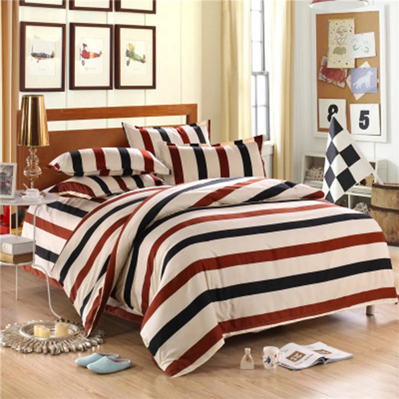 

Soft Warm AB Side Duvet Cover Bedding Set Single Full Double Queen King Big Size Quilt Comforter Pillow Case Bed Linen 180x220cm