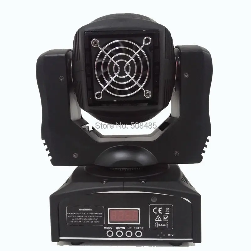 Мини точечный светодиодный светильник 60 Вт с подвижной головкой пластиной Gobos и