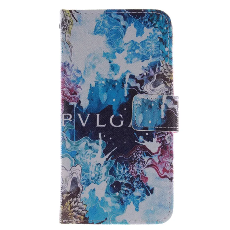 Мода Мультфильм окрашенный флип чехол для бумажника для LG Optimus G2 D802 F320 LS980 класса люкс из искусственной кожи чехол