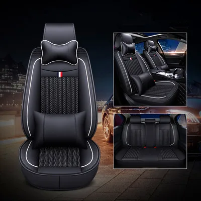 

Высокое качество! Полный комплект чехлов на автомобильные сиденья для KIA Sorento 5 мест 2020 дышащие прочные модные чехлы на сиденья для Sorento 2019-2015