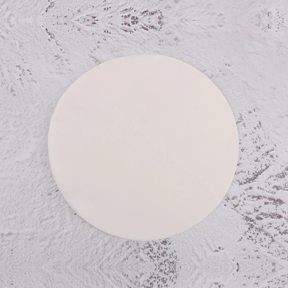 50Pcs/bag Round Parchment Non-Stick Double Layer Silicone Baking Paper Cake Biscuit Hamburger Pastry Greaseproof Paper BBQ Mat