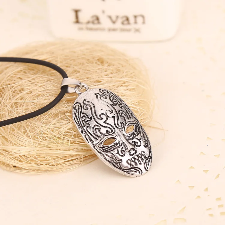 Волшебник Cos Волдеморт ожерелье поедателя смерти Хэллоуин Рождество Новый год