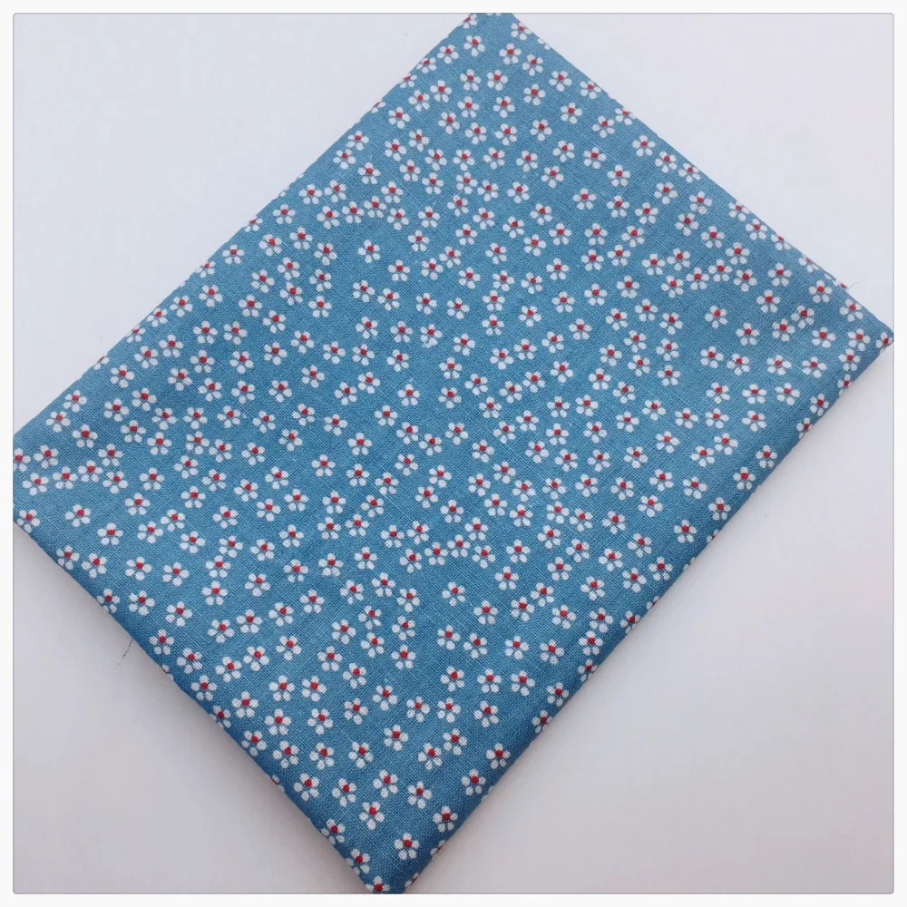 Хлопчатобумажная ткань с цветочным принтом для шитья сделай сам четверть пучка