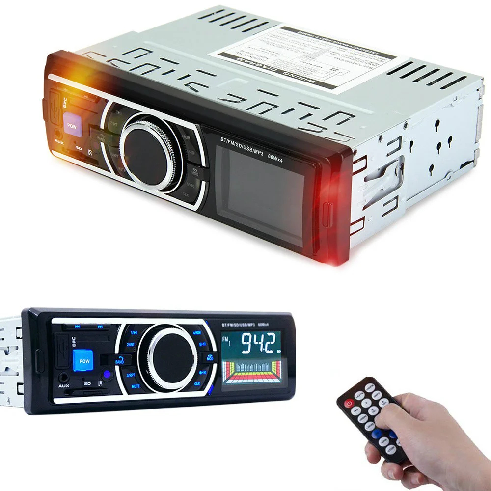 Универсальное автомобильное аудио стерео с четырехъядерным процессором In Dash FM