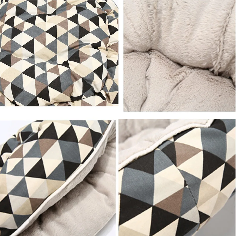 Striped Dog Beds House for Cat Pet Products Dogs Sofas Bed Small Large Chihuahua Supplies COO028 | Дом и сад