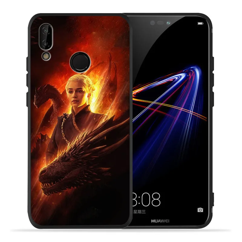 «Игры престолов» marvel "сделай сам" для huawei P8 P10 P20 P30 Коврики 10 20 Honor 8 8X 8C 9 V20 10 Lite Plus Pro Чехол-футляр