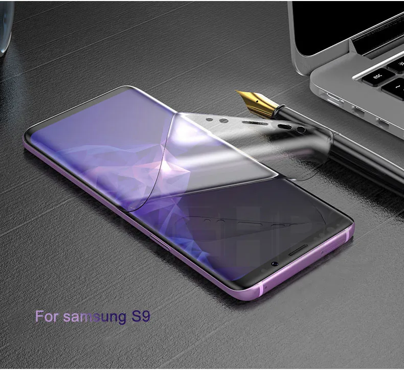 20D полное покрытие Гидрогелевая Защитная пленка для samsung Galaxy S8 S9 A6 A8 Plus Защита экрана для samsung Note 8 9 не стекло