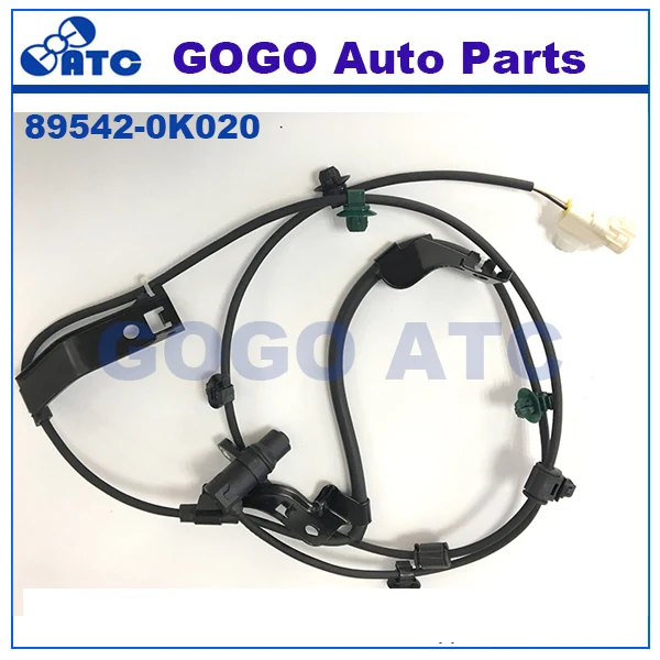 Передний правый датчик скорости колес ABS для T oyota Hilux Vigo OEM 89542 0K020 895420K020|sensor sensor|sensor