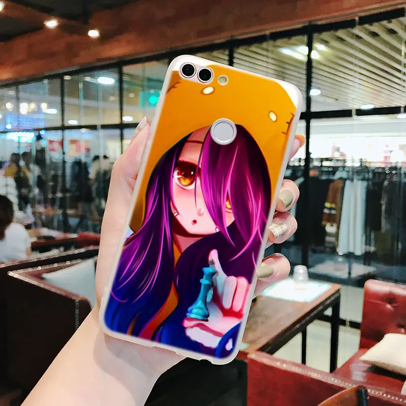 Style 10 Силиконовый чехол для телефона в стиле игры нет жизни аниме для Huawei Честь 7C 7A 8 8X9 10 Y5 Y6 Y7 Y9 V20 Lite рro Nova 3 4 - Цвет: Style 10