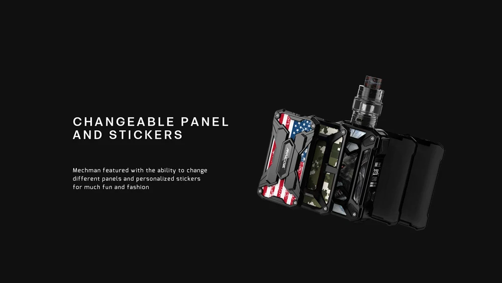 Новейшая электронная сигарета, Rincoe Mechman, с сеткой, Vape Mod, 228 Вт, подходит для Mechman, сетчатый бак с двойным аккумулятором 18650, vs thinkvape thor pro