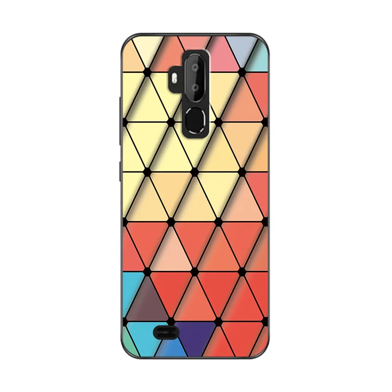 Милый модный чехол для телефона Oukitel C 8 Love Heart, силиконовая задняя крышка для Oukitel C12 Pro, чехол-бампер Oukitel C8 - Цвет: W46