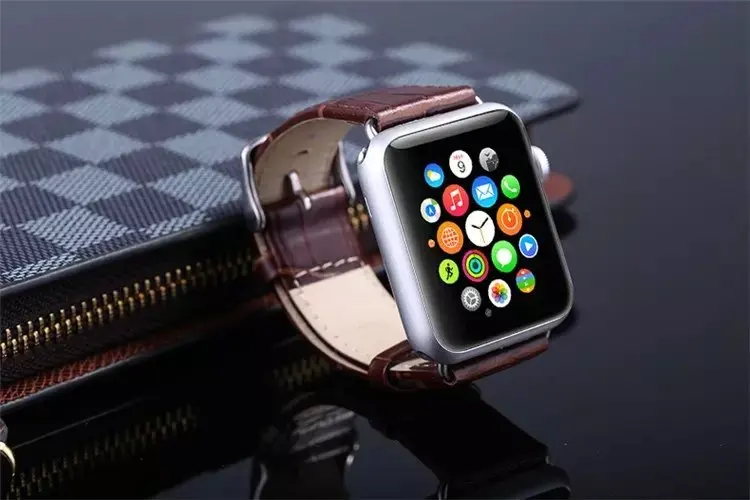 Кожаный ремешок для часов Apple Watch 42 мм 38 мм 40 мм 44 мм для iWatch ремешок Спортивная Пряжка 1 2 3 4 серия 5