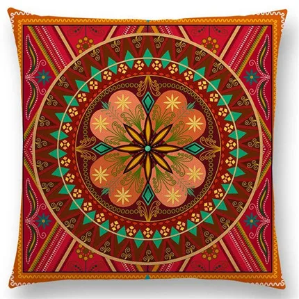 Горячая Распродажа, библейская мандала, Ближний Восток, Armenia, Индия, Восточное блаженство, солнце, луна, АРАРАТ, цветок, Арабеска, чехол для подушки, диванная подушка, чехол