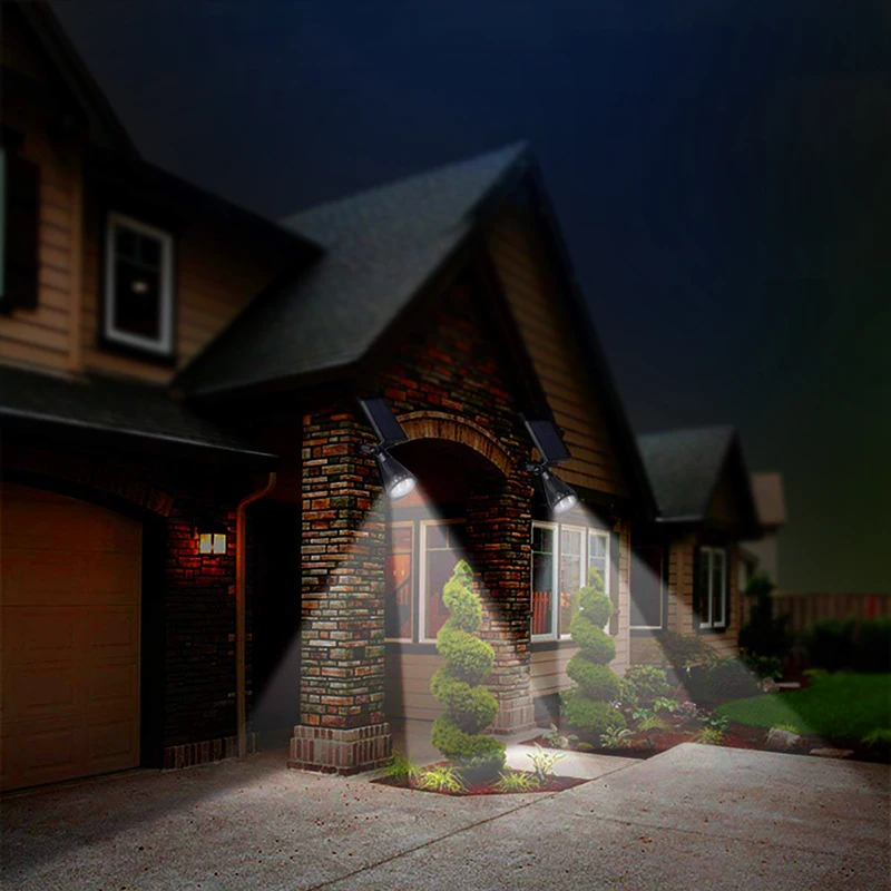 Светодиодный светильник на солнечной батарее с питанием от батареи изменяющий