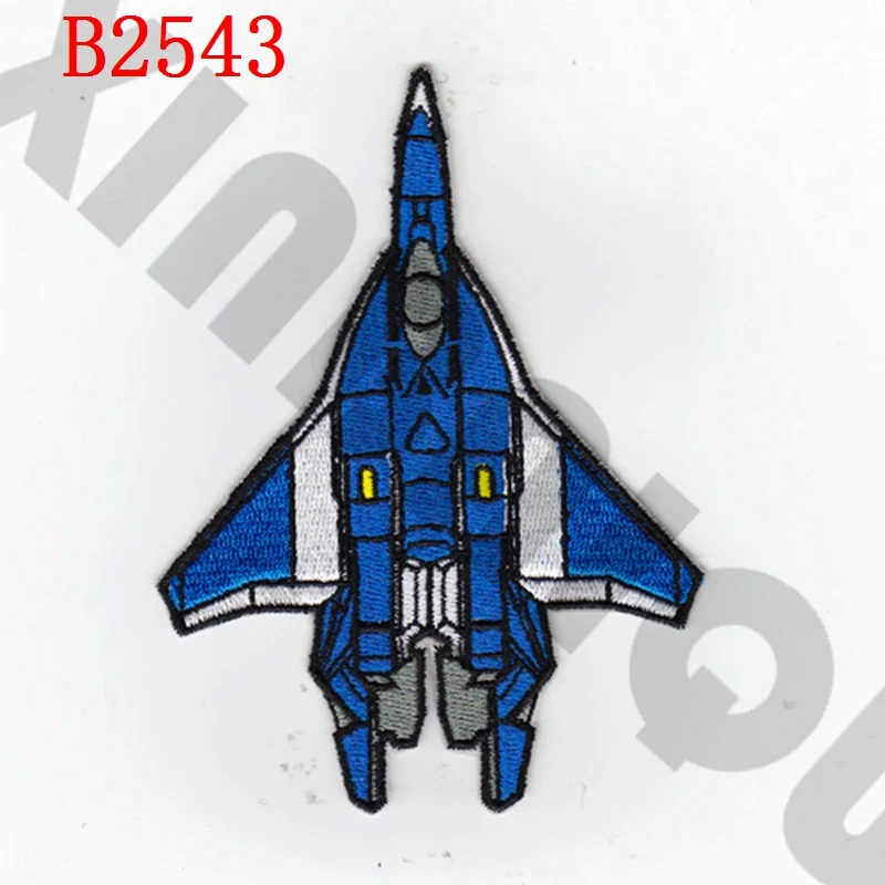 Вышитый патч Robotech Macross набор - Цвет: B2543