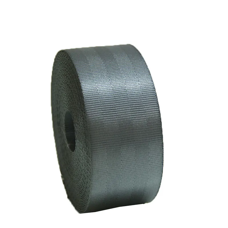 Grey Color Car Seatbelt Webbing Safety Belt Tape 47mm Wide High Quality Strength | Дом и сад