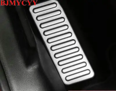 BJMYCYY для Ford Mustang 2015 2016 2017 металлическая левая ножная педаль панель Крышка ободок