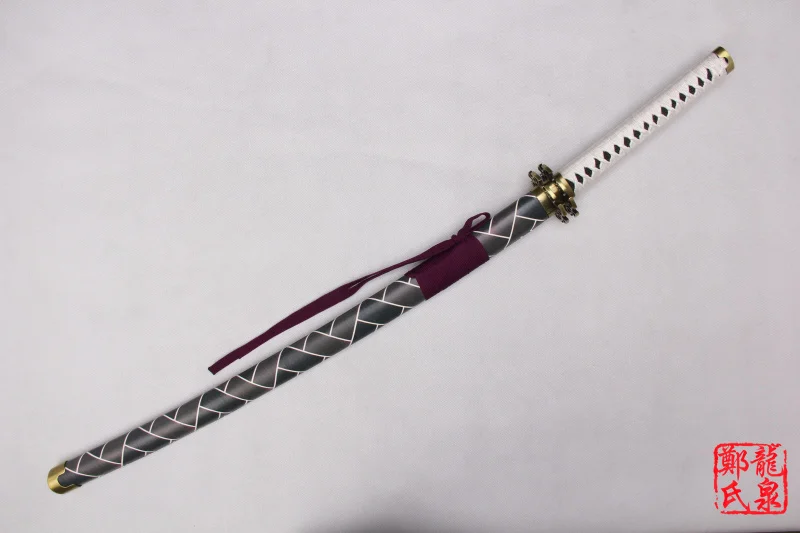 Бесплатная доставка игровой меч Sengoku Basara Реплика Ishida Mitsunari Katana стальное лезвие