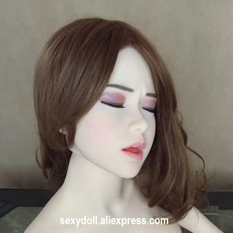 WMDOLL новинка 39 # японская Силиконовая секс кукла голова оправа азиатское лицо