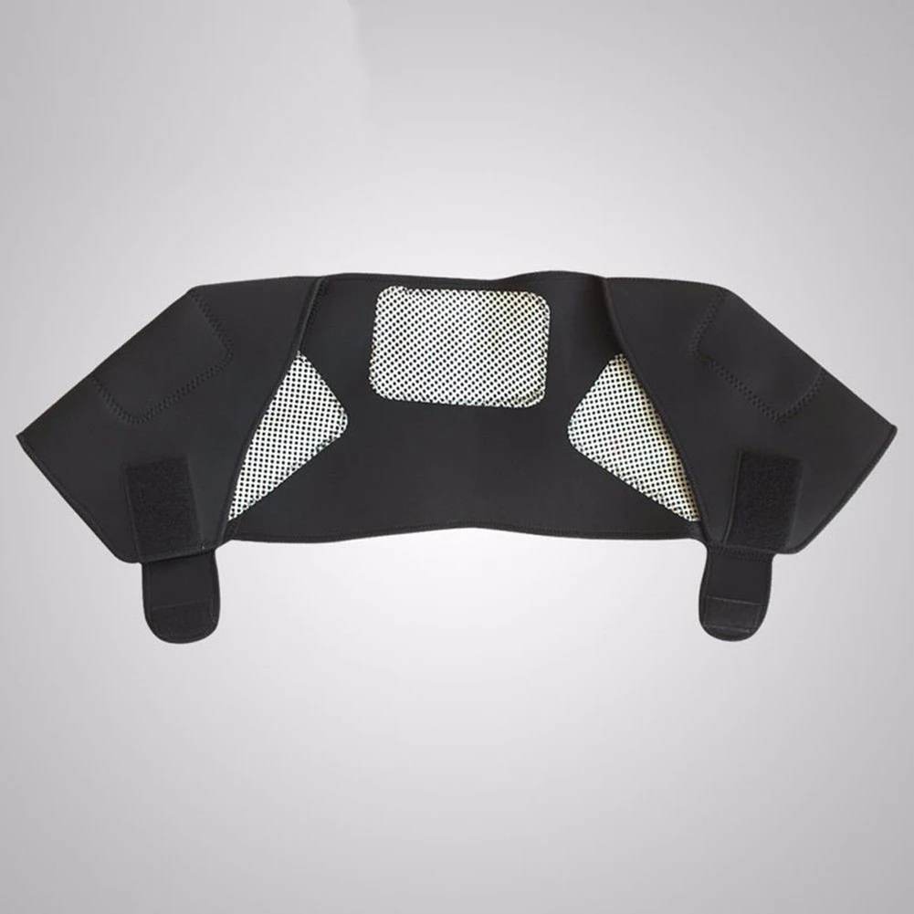 Ourmaline Selfheating Shoulder Support Massager Magnetic Cervical Frozen Pad Massage Dropshipping back support massager | Красота и