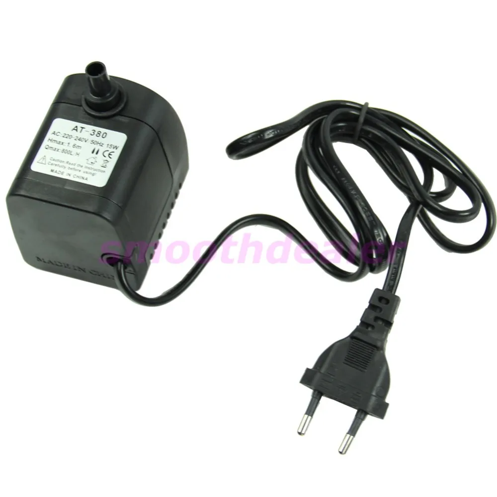 E74 220V 15W 800L/H погружной фонтанный воздушный аквариумный водяной насос с