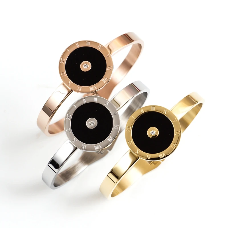 Женский браслет из нержавеющей стали с гравировкой | Украшения и аксессуары