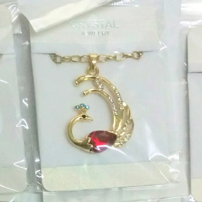 Ожерелье AAAA + с кулоном в виде феникса из австрийского хрусталя модные ювелирные