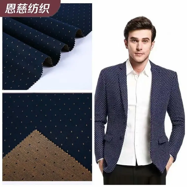 

Trouser suit S50630 Australian wool overalls 8FY208 woven denim suit fabric