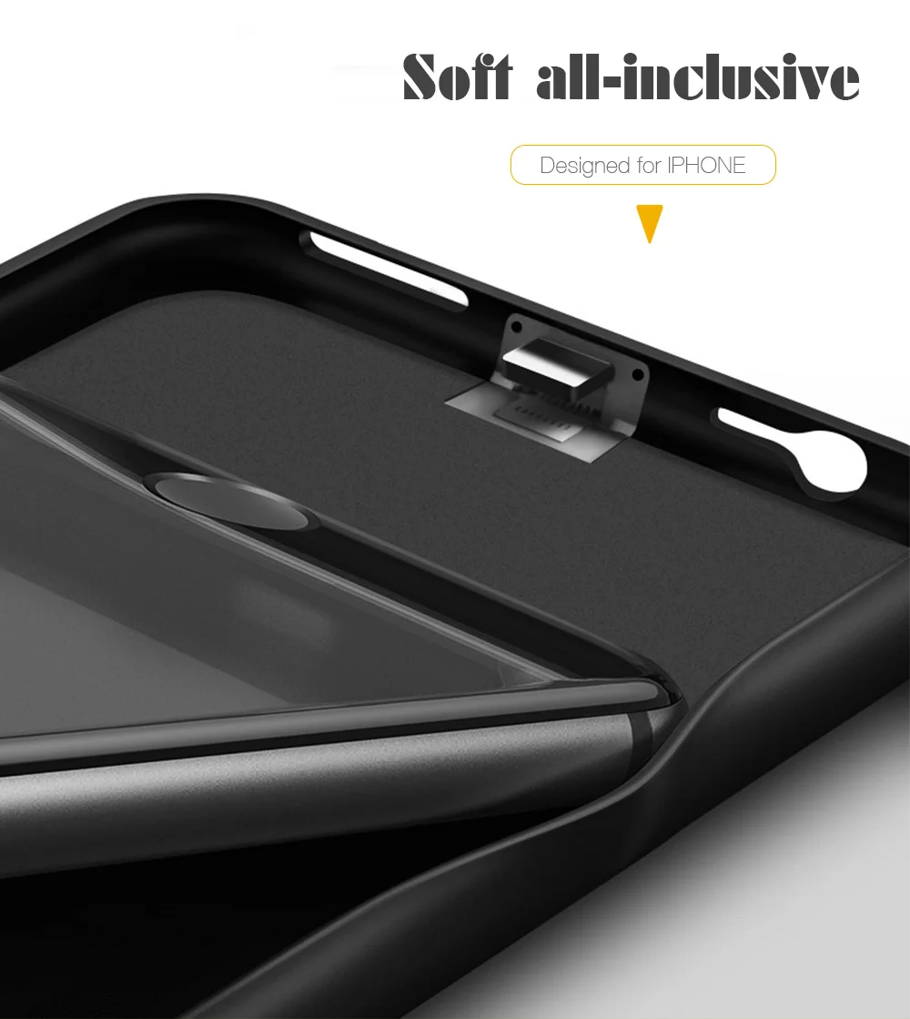 Для 5 дюйм(ов) ов) iPhone 8 Plus/7 Plus/6 (s) Plus чехол для аккумулятора 4800 мАч Емкость