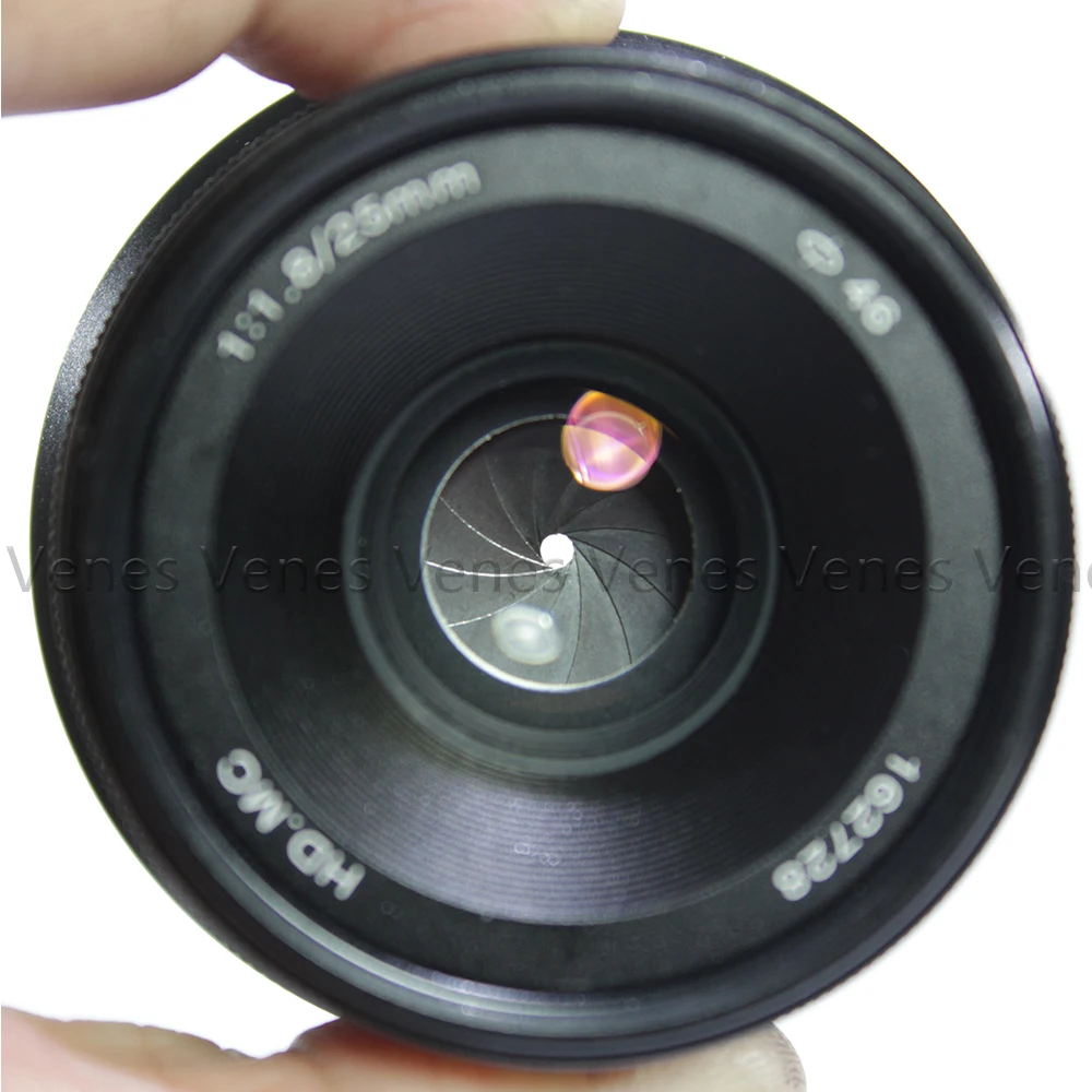 Объективы для камеры 25 мм F1.8 HD. MC объектив ручной фокусировки Micro Four Thirds 4/3 mount GX8 Nex