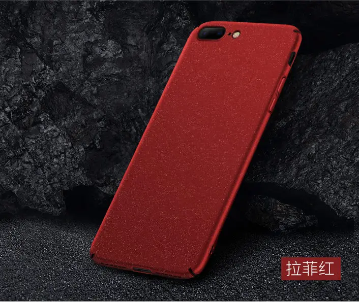 Чехол Aixuan для iPhone 7, автомобильный держатель, Магнитный чехол для iPhone 8, 7 Plus, пластиковая металлическая пластина, Защитная крышка+ пленка для экрана