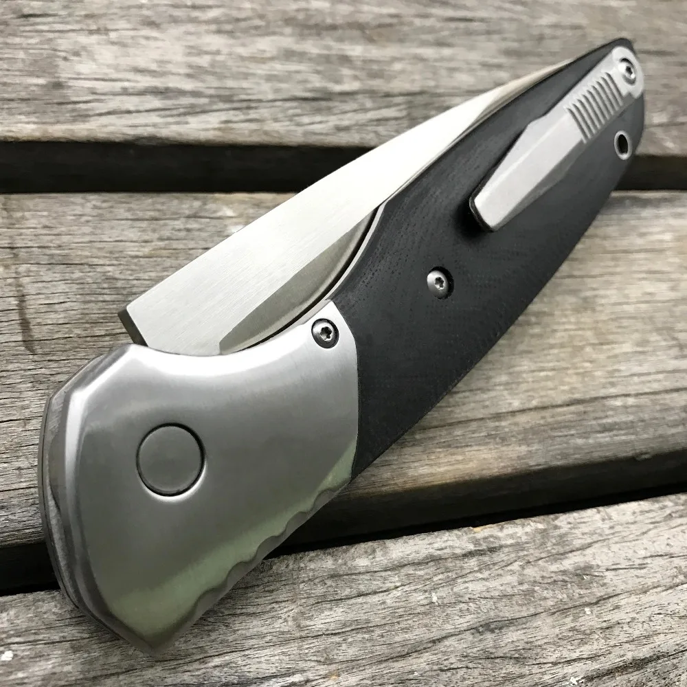 Складной нож LDT Roller 110 лезвие D2 ручка из стали G10 тактический для походов охоты