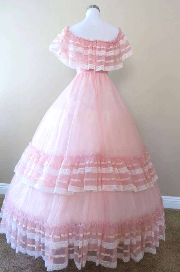 Розовое Шифоновое Платье для гражданских войн костюм в стиле Ренессанс атласное