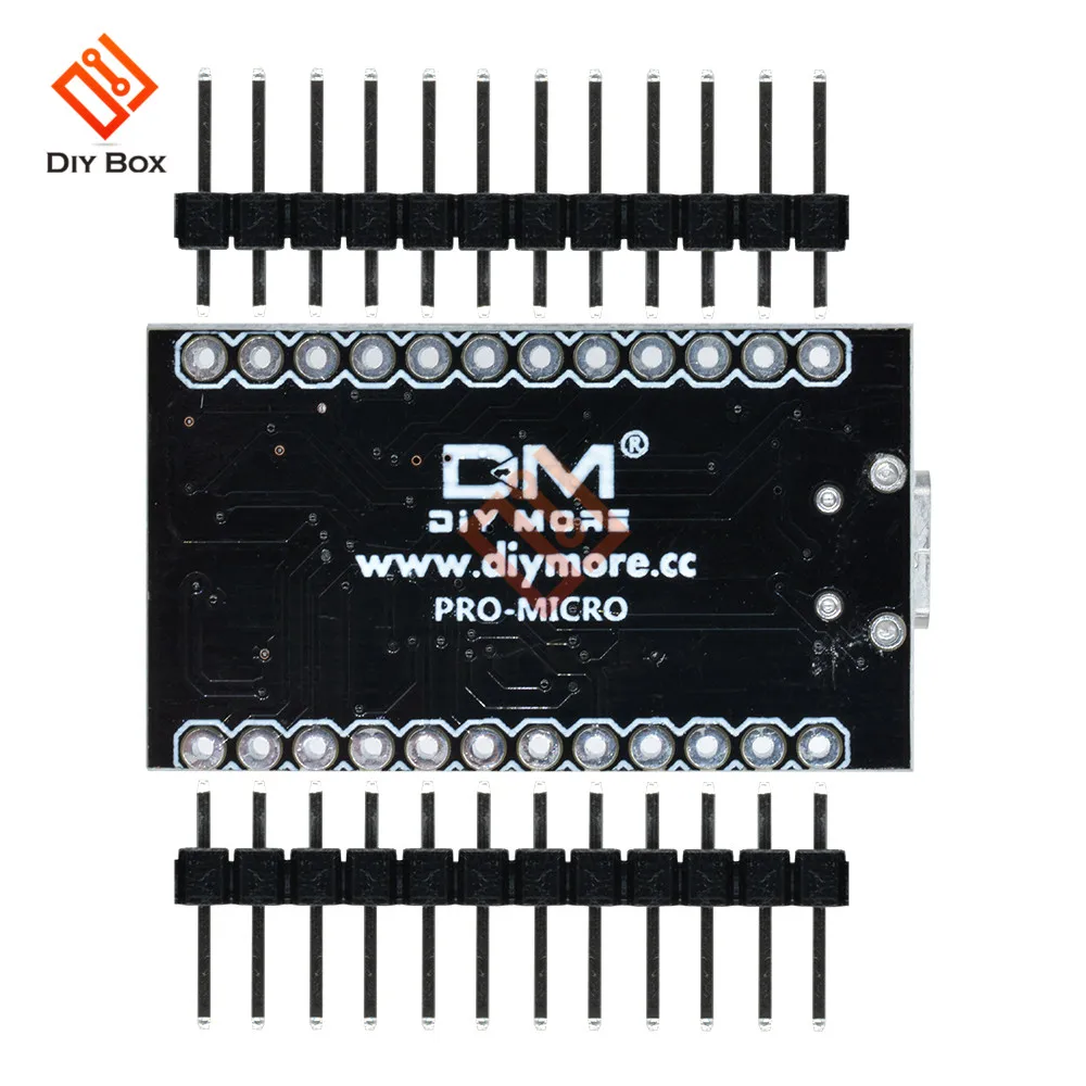 Pro Micro ATmega32U4 ATMEGA32U4-AU 3,3 В 8 МГц модуль USB контроллер Микроконтроллер плата для Arduino Nano с Загрузчиком