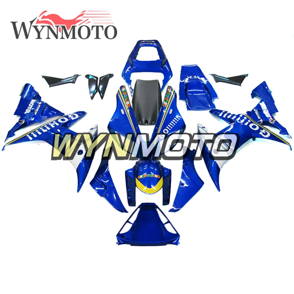 

Complete Fairings Kit For Yamaha YZF1000 R1 Year 2002-2003 02 03 Injection ABS Plastics Cowlings Bodywork Covers Yellow Blue New
