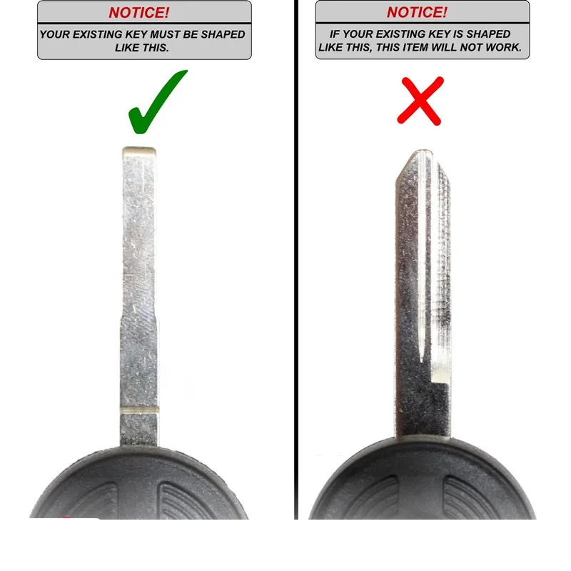 Запасной ключ KEYECU с дистанционным управлением без ключа 2 шт. 315 МГц 4D63 чип для Ford