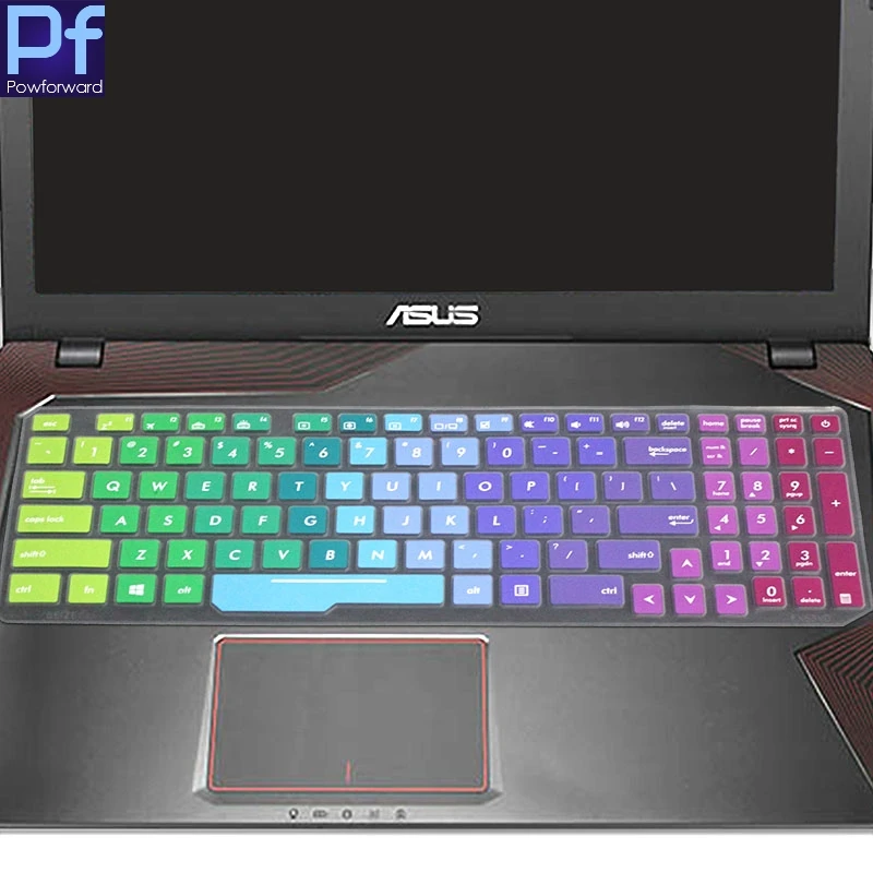 17 дюймов Тетрадь клавиатура кожного покрова протектор для Asus ROG GL753vd GL753 GL753ve GL753v FX753ve FX753vd FX753v FX753 17,3''