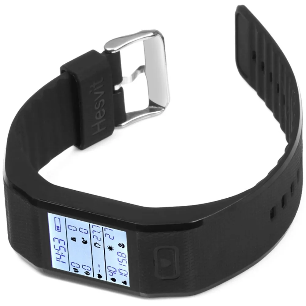 Новый спортивный Smart Band hesvit S3 умный Браслет Смарт спортивные Фитнес трекер