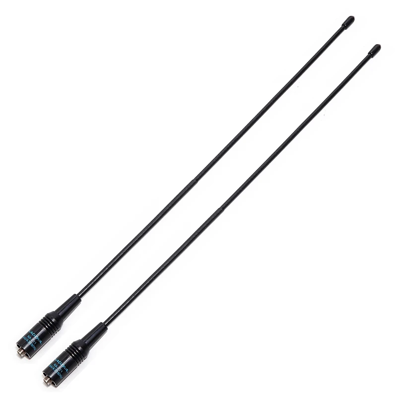 2pcs na-771 Nagoya NA-771 SMA-Female Walkie Talkie Antenna VHF UHF Dual Band 38cm For Kenwood Baofeng UV-5R BF-888S UV-82 Radio - Цвет: 2pcs na-771