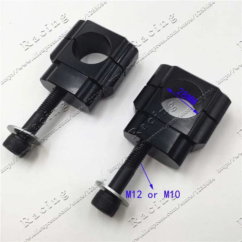 

28MM Billet HandleBar Fat Bar Risers Mount Clamp CR CRF CR125 CR250 CRF250R CRF450R CRF250X CRF450X Dirt Bike Motocross Enduro
